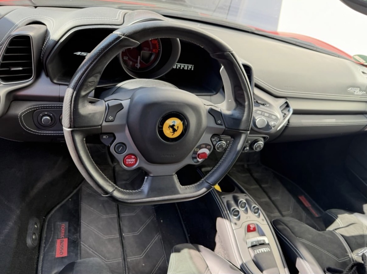 Vorher - Ferrari 458